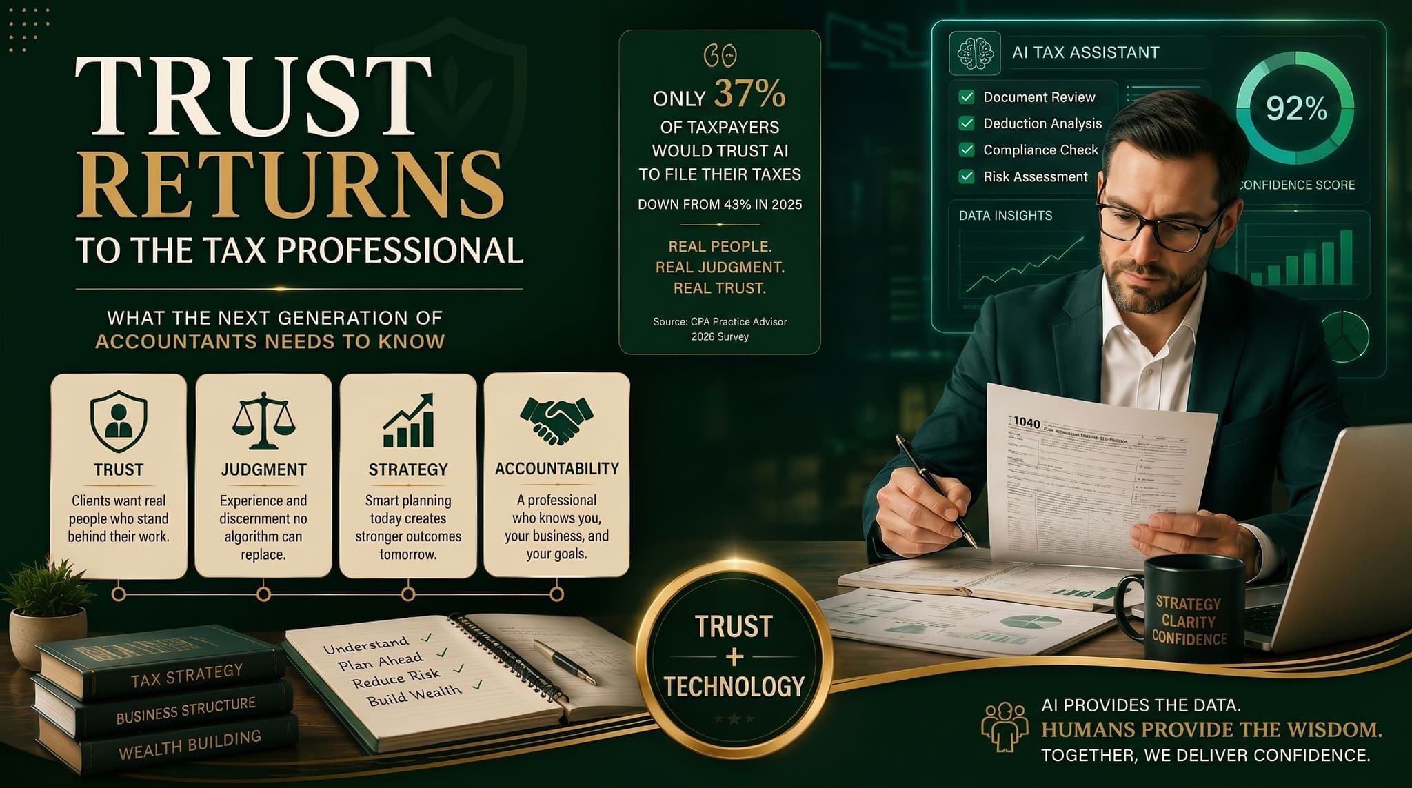 Why Taxpayers Are Returning to Human CPAs: What This Means for Future Accountants