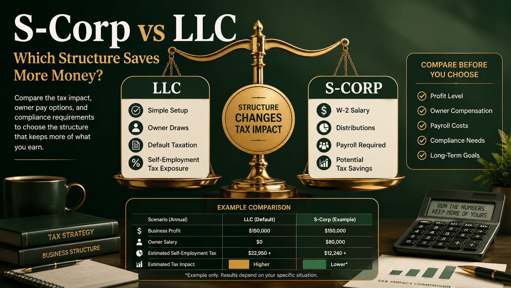 S-Corp vs LLC: Which Business Structure Saves You More Money?